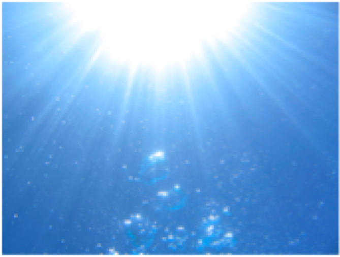 Underwater Sun